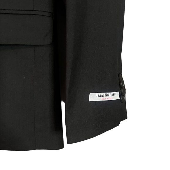 NWT! Isaac Mizrahi black wool blend boys blazer - Picture 6 of 9